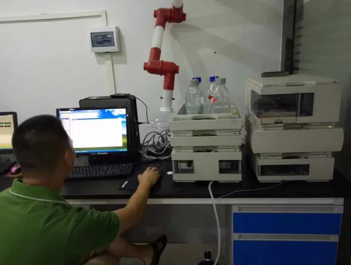 东莞某大型食品检测公司顺利验收我司的二手液相色谱1100+DAD