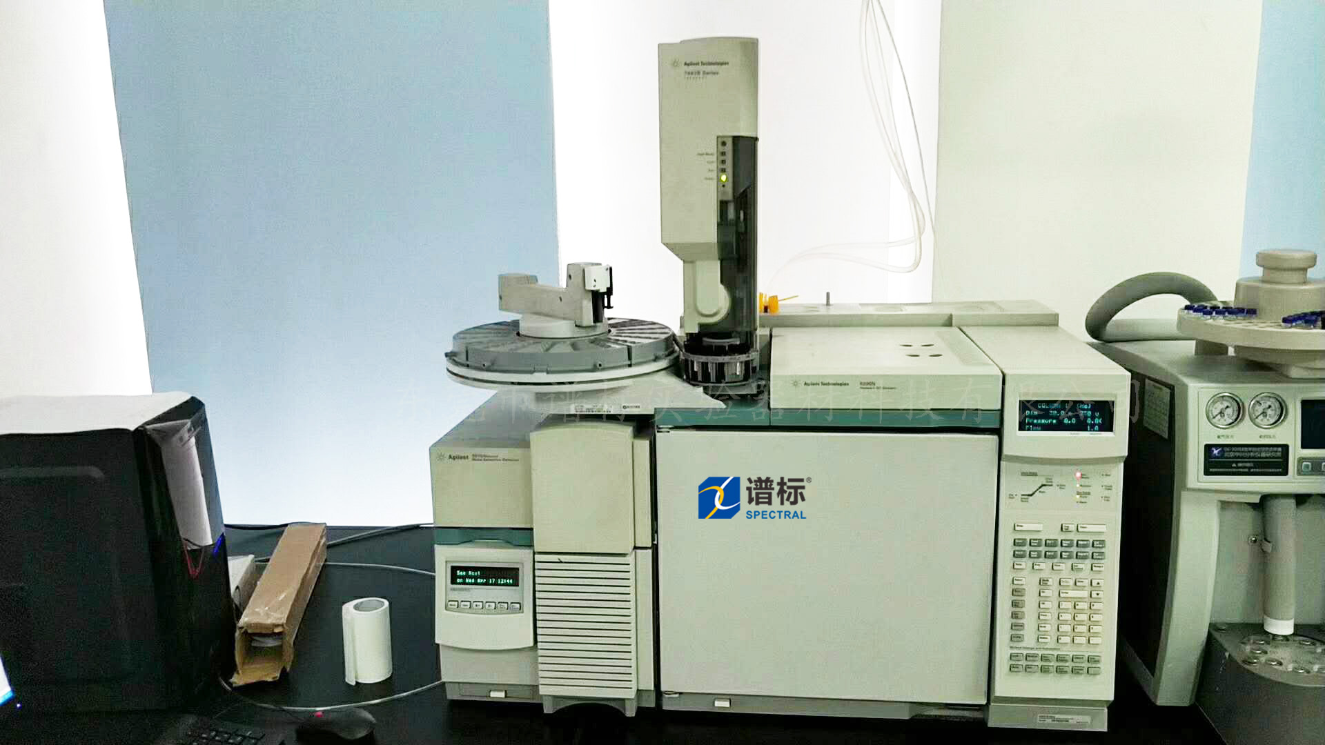 东莞某大型检测公司购买安捷伦二手Agilent 6890N-5973N气相色谱-质谱仪