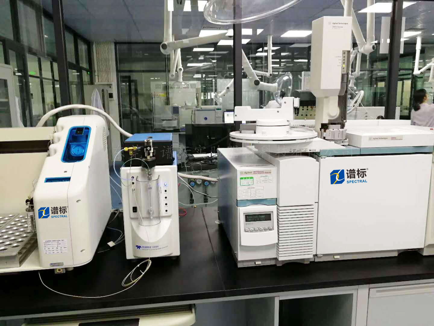 珠海某大型检测集团购买我司安捷伦GCMS 6890N＋5973N与泰克码吹扫捕集