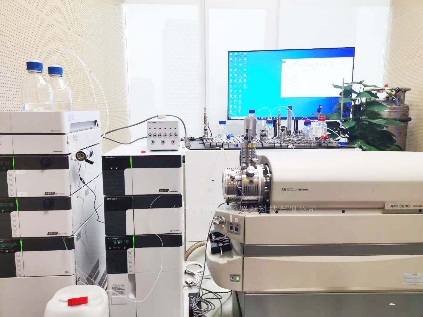 液相色谱质谱联用仪AB API3200+岛津20A＋PDA检测器在深圳高效成功验货