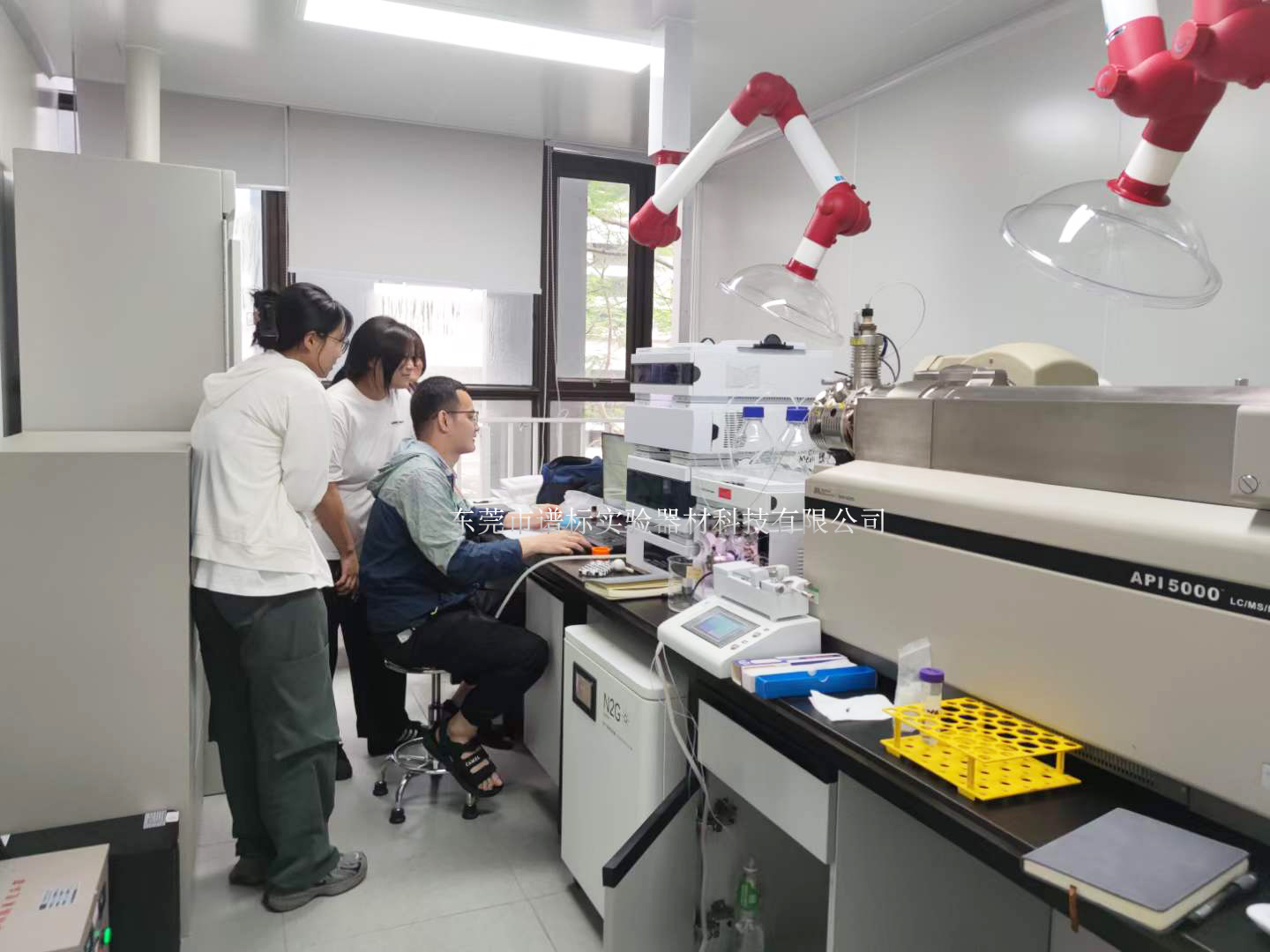 6月25日广州生物制药使用AB SCIEX API 5000＋1290液相色谱仪+方法开发